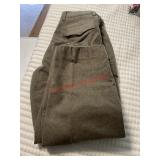 vintage Swedish WWII N104K heavy wool cargo