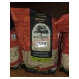 (6) 48oz Bags of Organic Tru Roots Sprouted Rice
