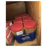 (7) Jars of Kirkland Peanut Butter New/Expired