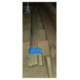 (2) 10' T-0osts, (2) 7' T-posts (upstairs barn