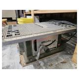 Makita table saw - garage