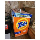 Half box of Tide - garage
