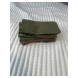 olive drab military surplus handkerchiefs Lot