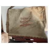 vintage Cyclone Seeder Company hand-crank seed