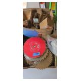 Assorted Saw Blades and more Lot (garage)