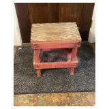 Homemade wooden side table (living room)