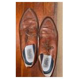 Pronto Uomo Firenze men's brown leather oxford