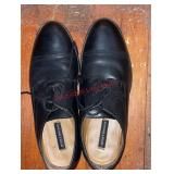 black Bostonian leather dress shoes(master