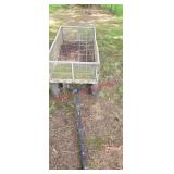 Blue hawk cart ( behind horse barn by pond)