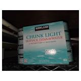 (60) Cans of Chunk Light Tuna in Water:
