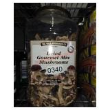 Large 3/4 Full Jar of Dried Mushrooms NEW/EXPIRED