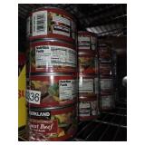 (16) Cans of Kirkland Canned Roast Beef