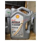 5 quarts oil- garage
