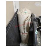 Roll of carpet- garage