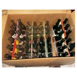 Vintage soda pop bottles