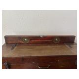 VTG Wood and Brass 26in Level