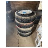 185/70 r14 winter tires  (barn)