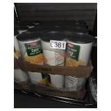 Case of Whole Kernel Corn New/Expired (Basement)