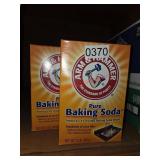 (2) Two Pound Boxes of Baking Soda NEW Expired