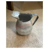 vintage brushed aluminum water pitcher(Master