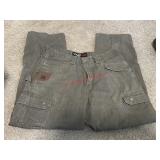 33X30 Wranglers Riggs  Mens work Jeans