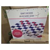 Giant Checkers Game