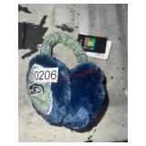 Seahawks knit ear muffs