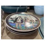 Lot of 4 Collector Plates