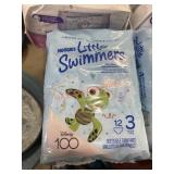 Little Swimmer 16-26lbs SZ 3 Huggies