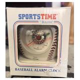Seattle Mariners Bulova Baseball Alarm Clock