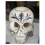Another Hand Painted Decorative Skull