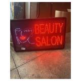 13ï¿½x22ï¿½ light up salon sign