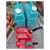 Fuel Cans and Water Jugs