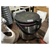 stainless steel industrial food warmer