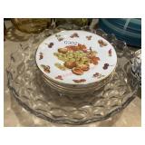 Serving Platter and Plate lot