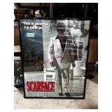 Scarface framed poster