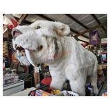 Large Saber Tooth cat display, appx 14' L X 8' T