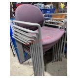 (6) Stacking Chairs