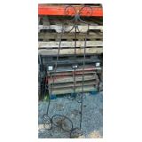 Metal 63' Tall Framed Art Holder Display