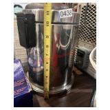 Metal Trash Can
