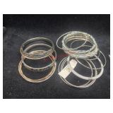 Bangle Bracelet Lot    ( book nook)