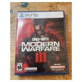 Call of duty modern warfare 3 ps5 game (in tote)