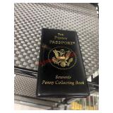 Penny passport Souvenir Collecting Book