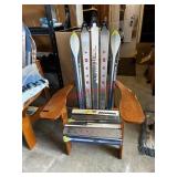 Custom ski chairs ( row d)