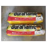 6 pound Duraflame natural firelogs (row A)