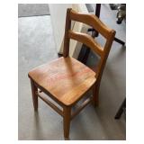 Another sturdy wood chair (book book)
