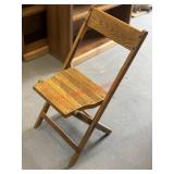 Sturdy wood chair (book nook)