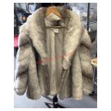 Vintage Fur Coat (clothing rack)