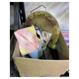 Pizza stone and Hot pads lot
