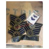 Air Force Patches lot